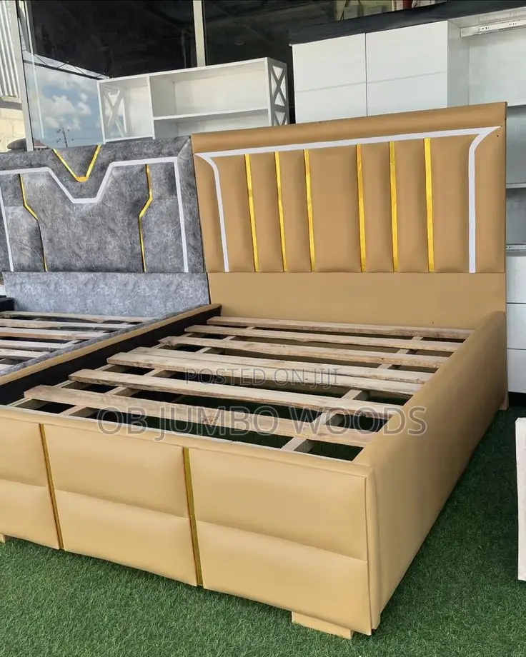 6×6 Classic Mini Panel Headboard Bed Design