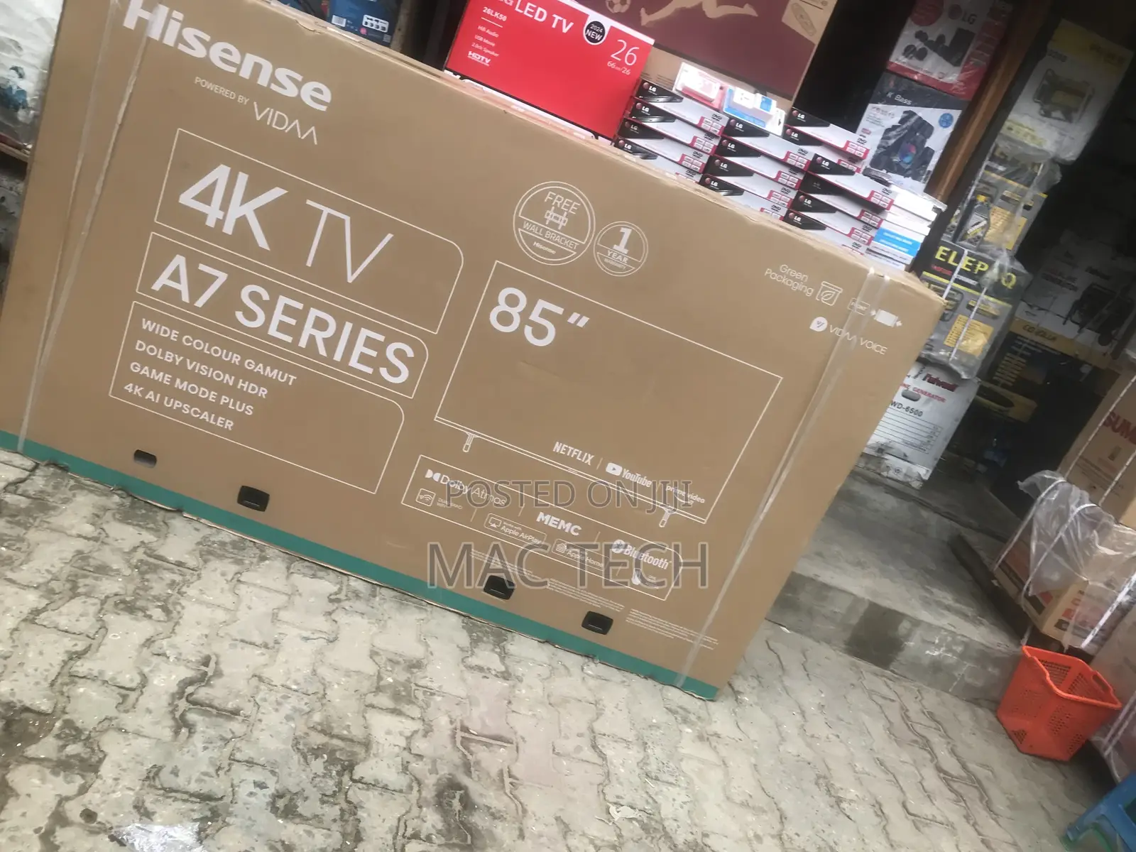 Hisense 85 Inches Smart Tv