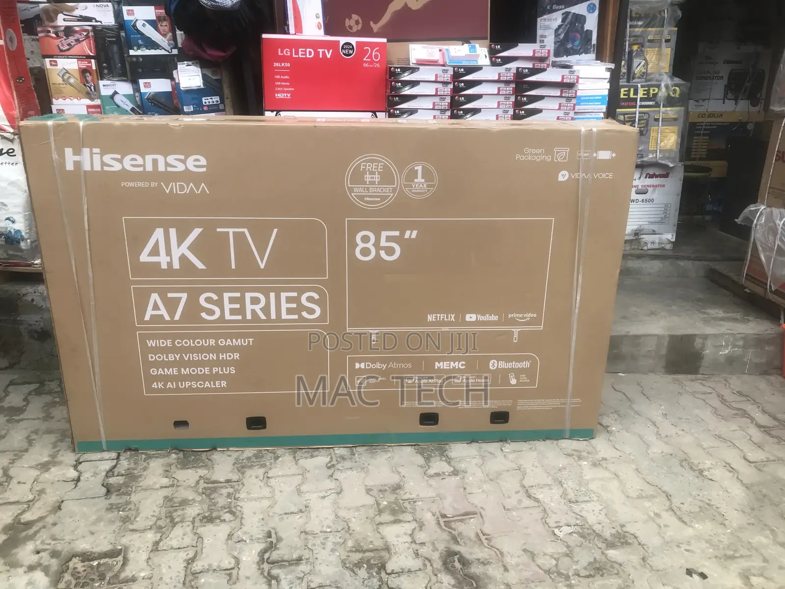 Hisense 85 Inches Smart Tv