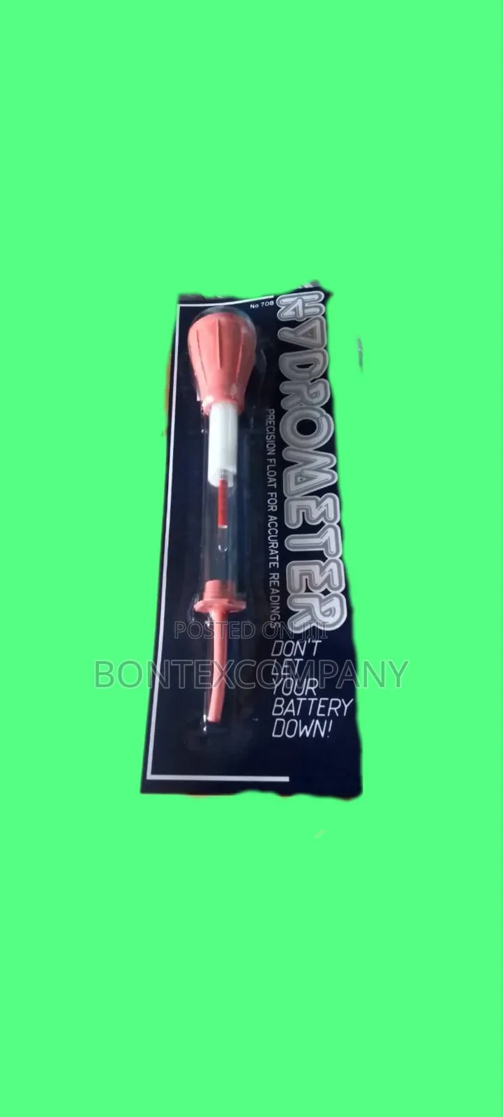 Hydrometer for Testing of Electrolyte