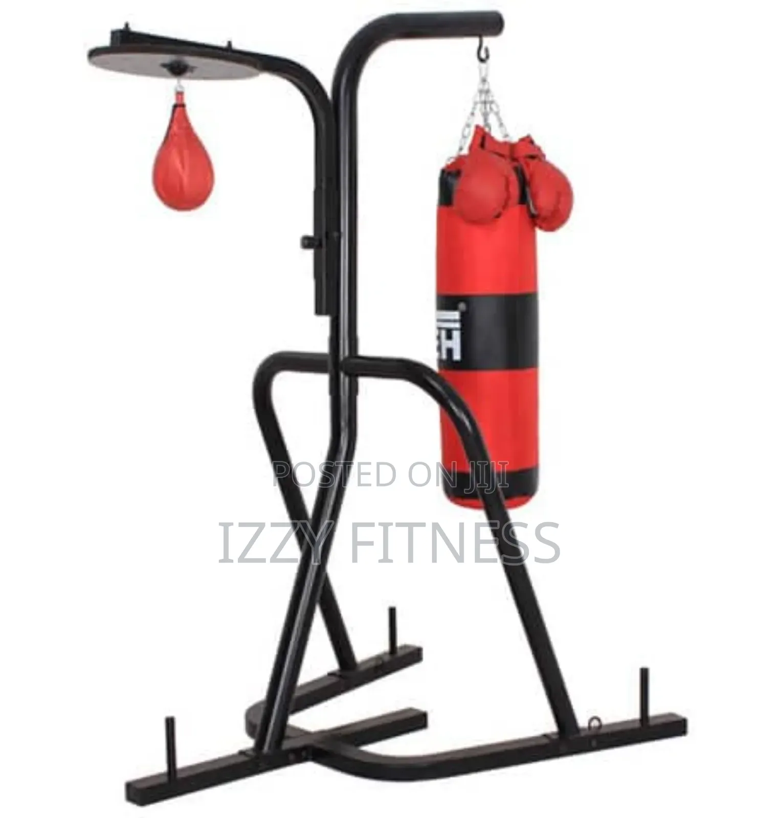 Punching Bag Stand With Speed Ball