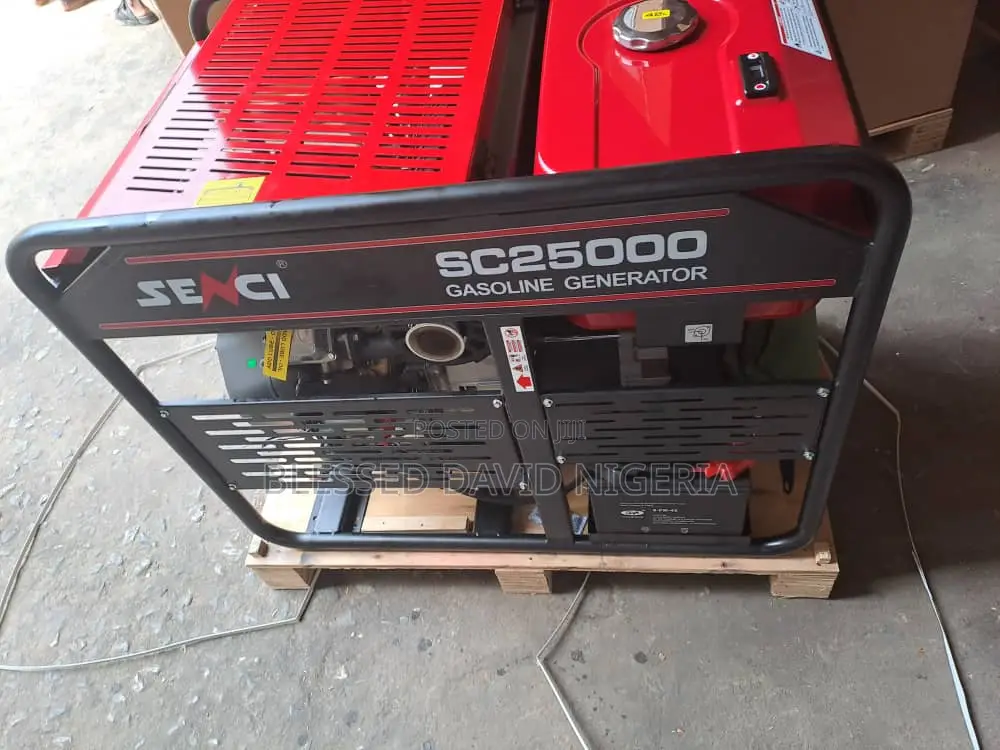 Senci Sc25000, 18kva Heavy Duty Petrol Generator
