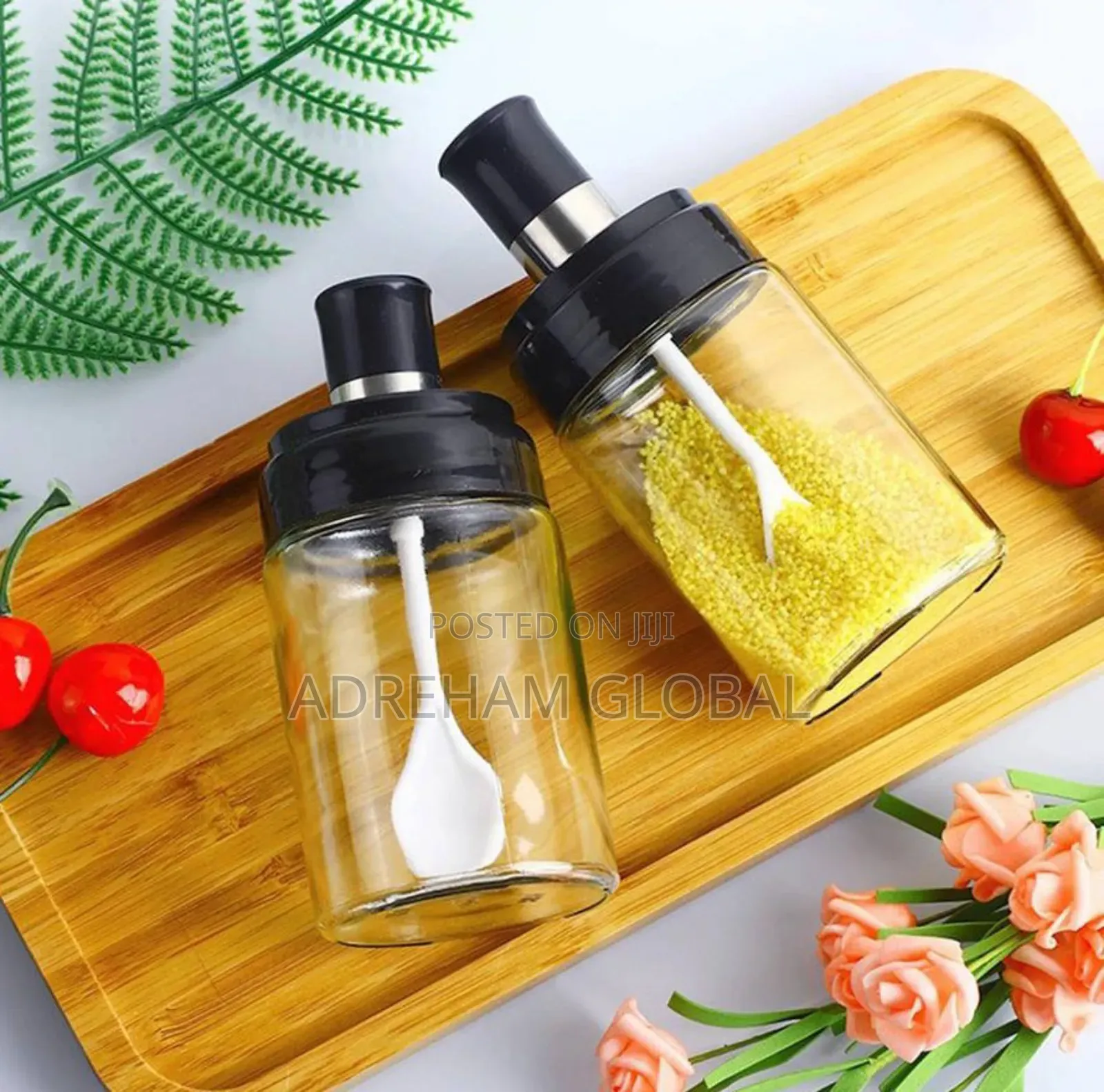 250ml Kitchen Seasoning Jar Household Salt Shaker Container