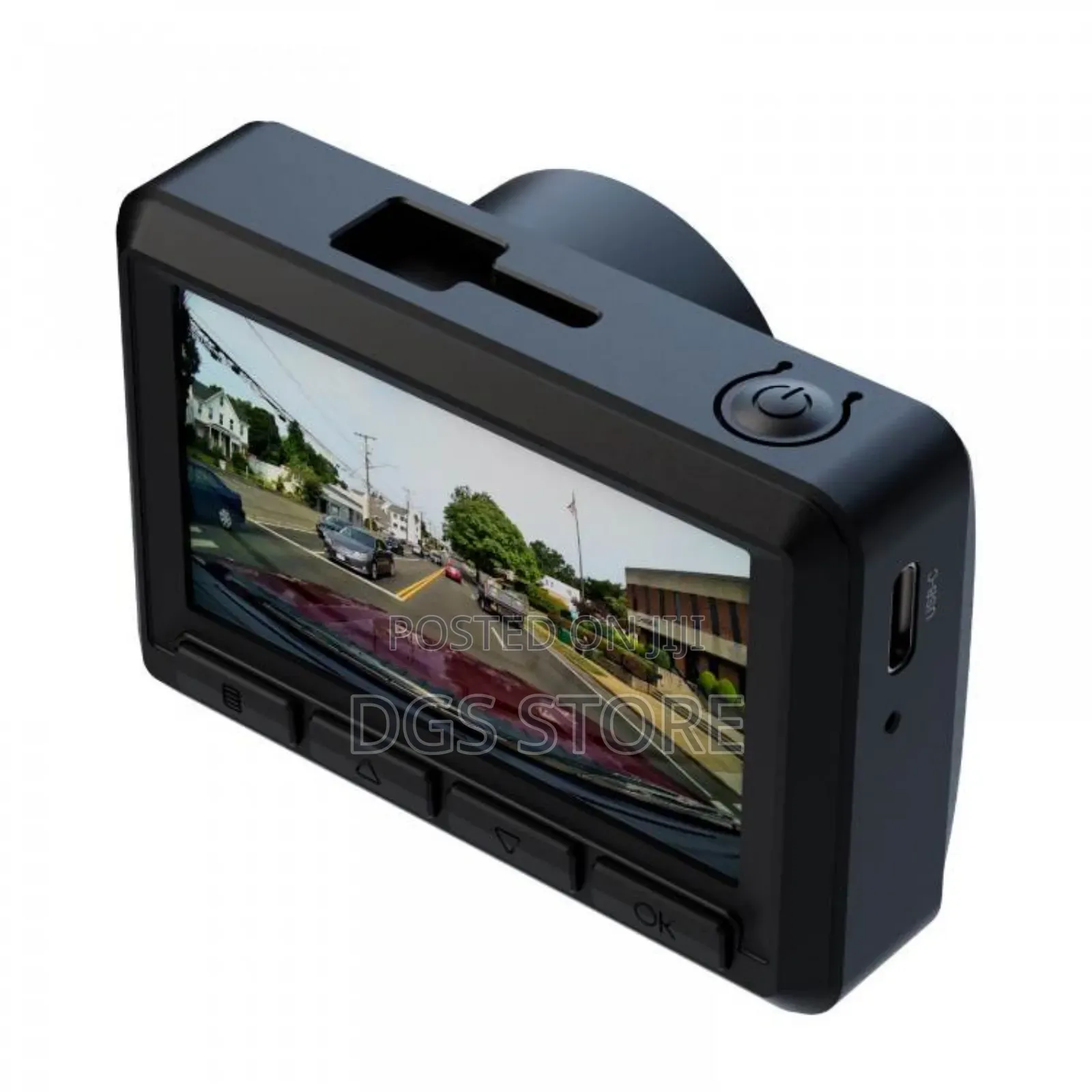 Powerology Dash Camera HD Full HD 1080P Display
