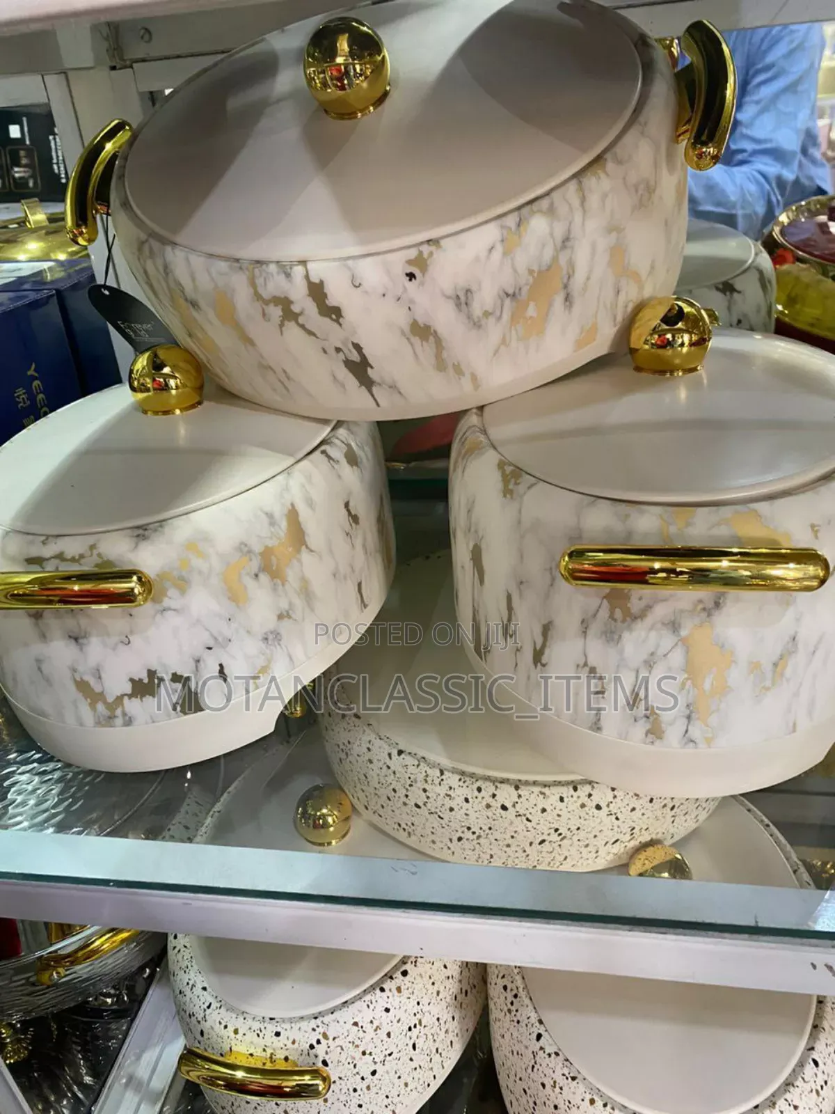 Luxury Casserole Dish Set With Lids in 3pcs