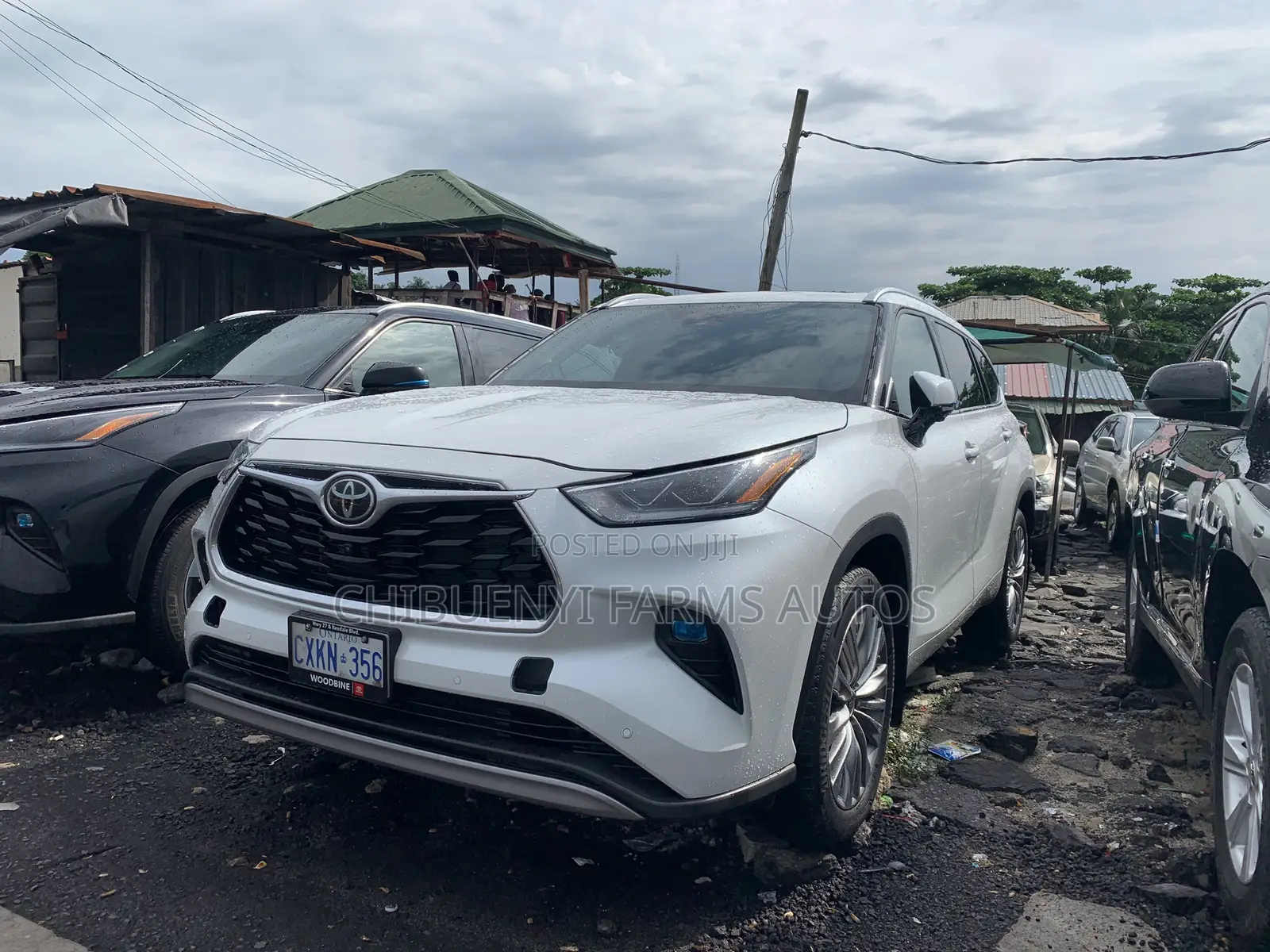 Toyota Highlander Platinum AWD 2023 White