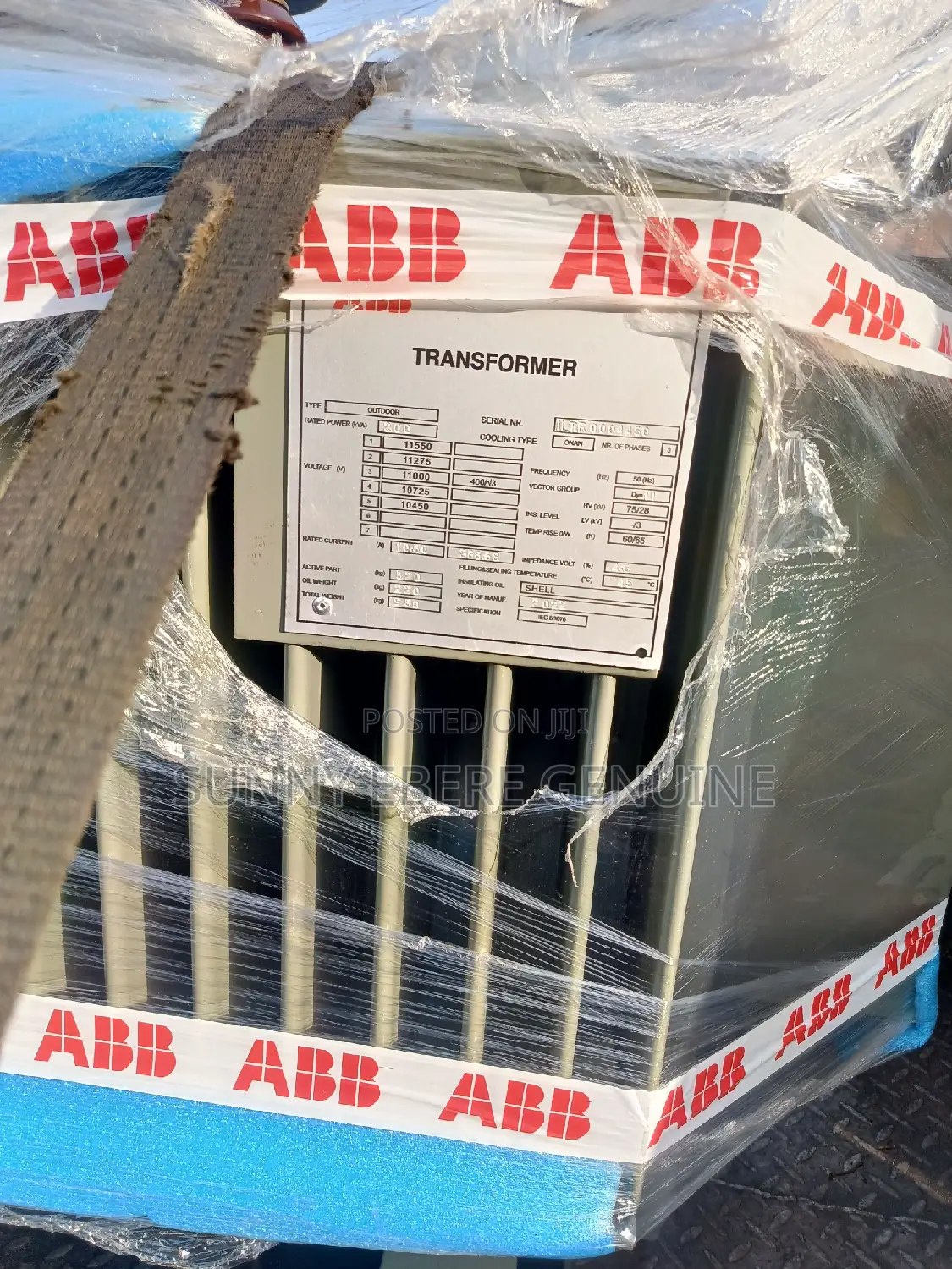 This Astor Brand or Abb 200kva 11/0.415kv Voltage Capacity