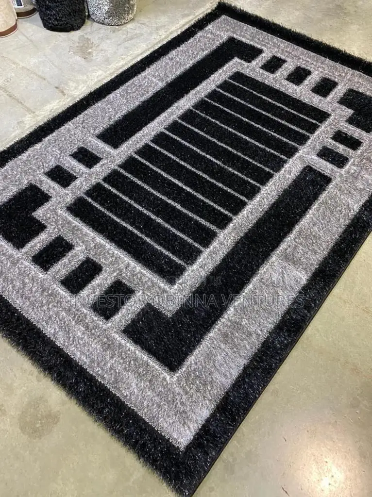 Turkish Fluffy Center Rug- 4by6ft, 5by7ft
