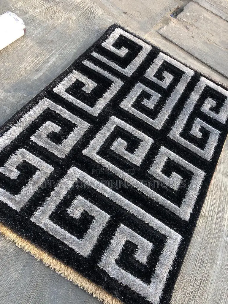 Turkish Fluffy Center Rug- 4by6ft, 5by7ft