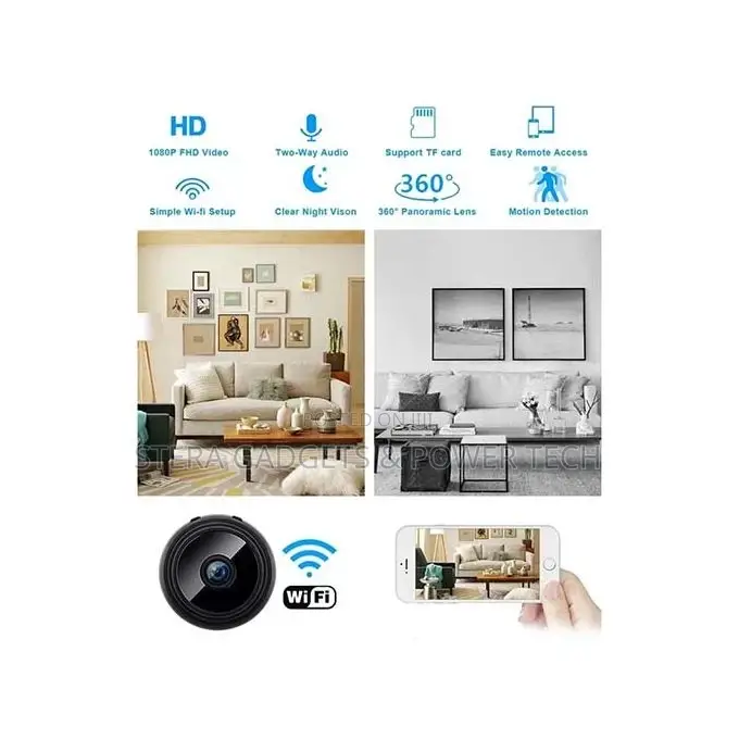 Hidden Surveillance Camera Wifi Wireless