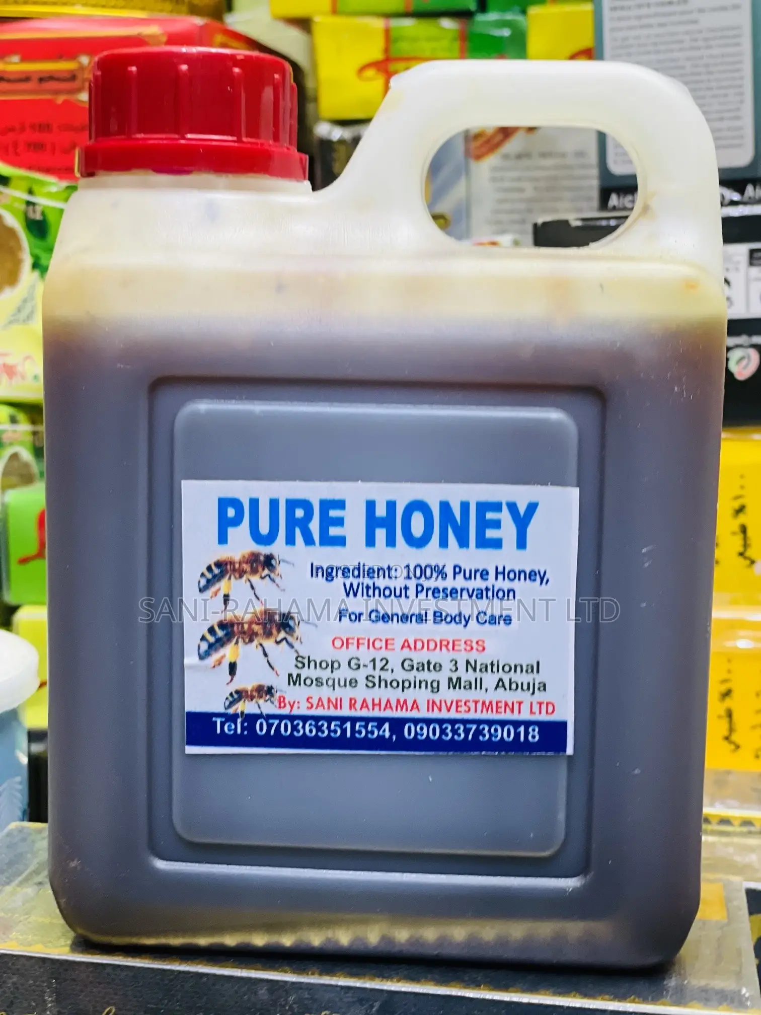 100% Pure Honey ( Natural Honey, Zuma Asali )