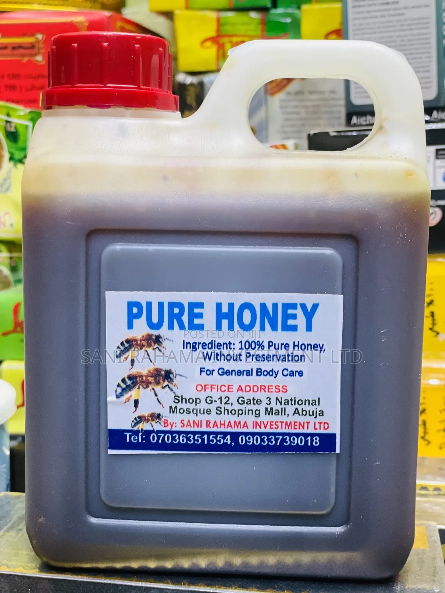 100% Pure Honey ( Natural Honey, Zuma Asali )
