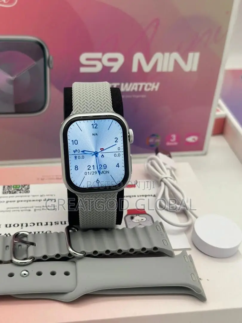 S9 Mini Series 9 Smart Watch With 3 Strap 40/38mm Case