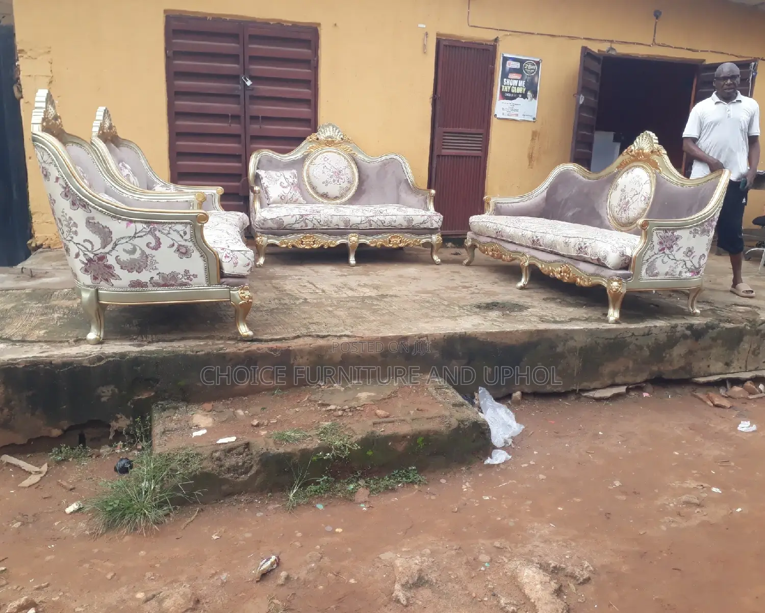 Royal Sofa Set of Chair 7-Seater