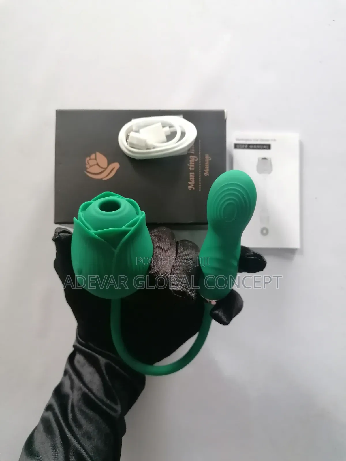 2-in-1 Clitoral Sucking Vibrator Adult Sex Toy for Women
