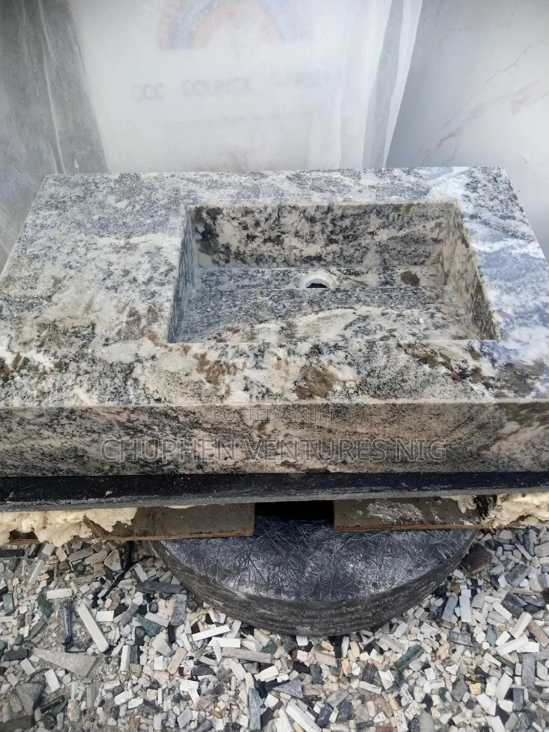 Granite Stone Washing Hand Basin.