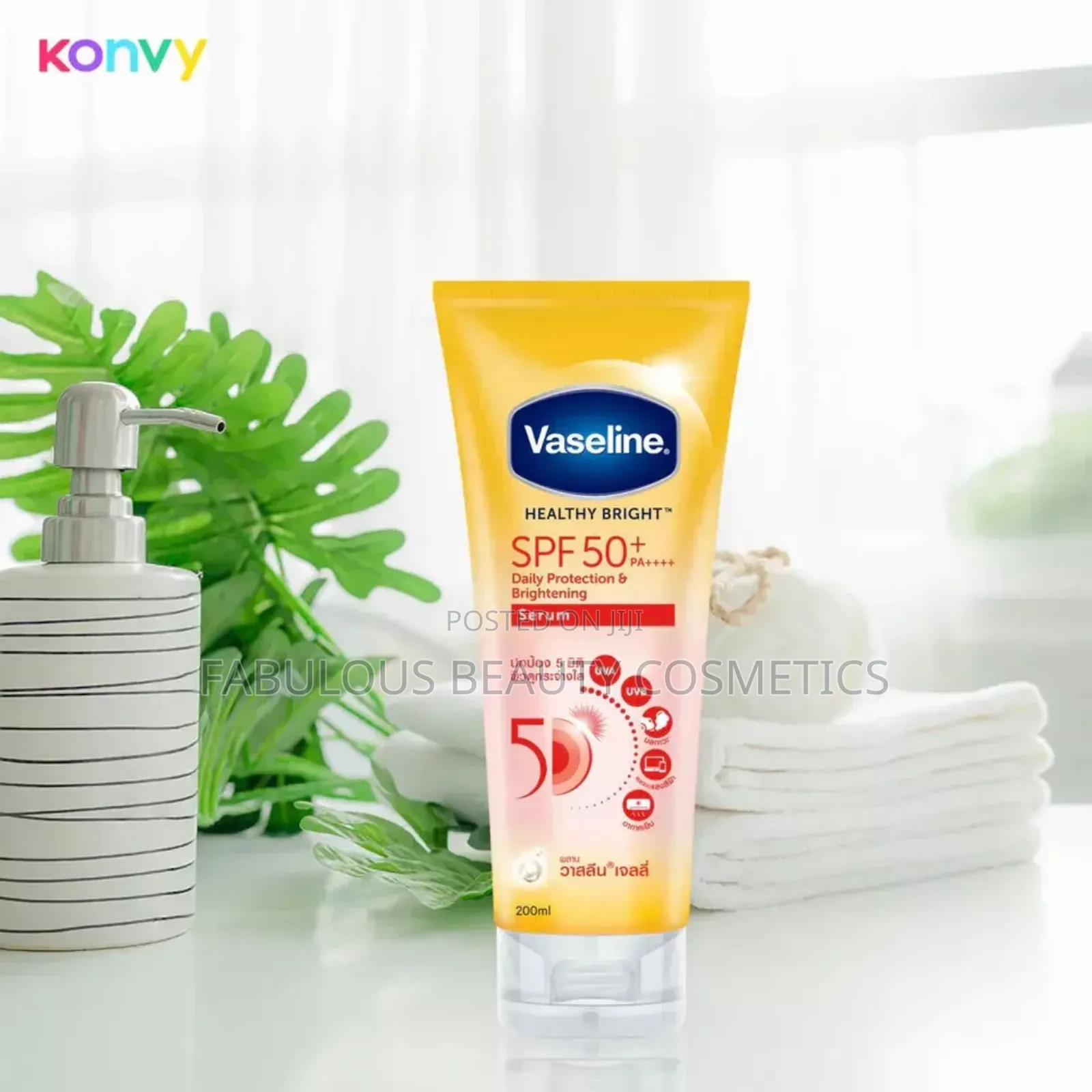 Vaseline Healthy Whitesun + Pollution Protection Serum SPF50