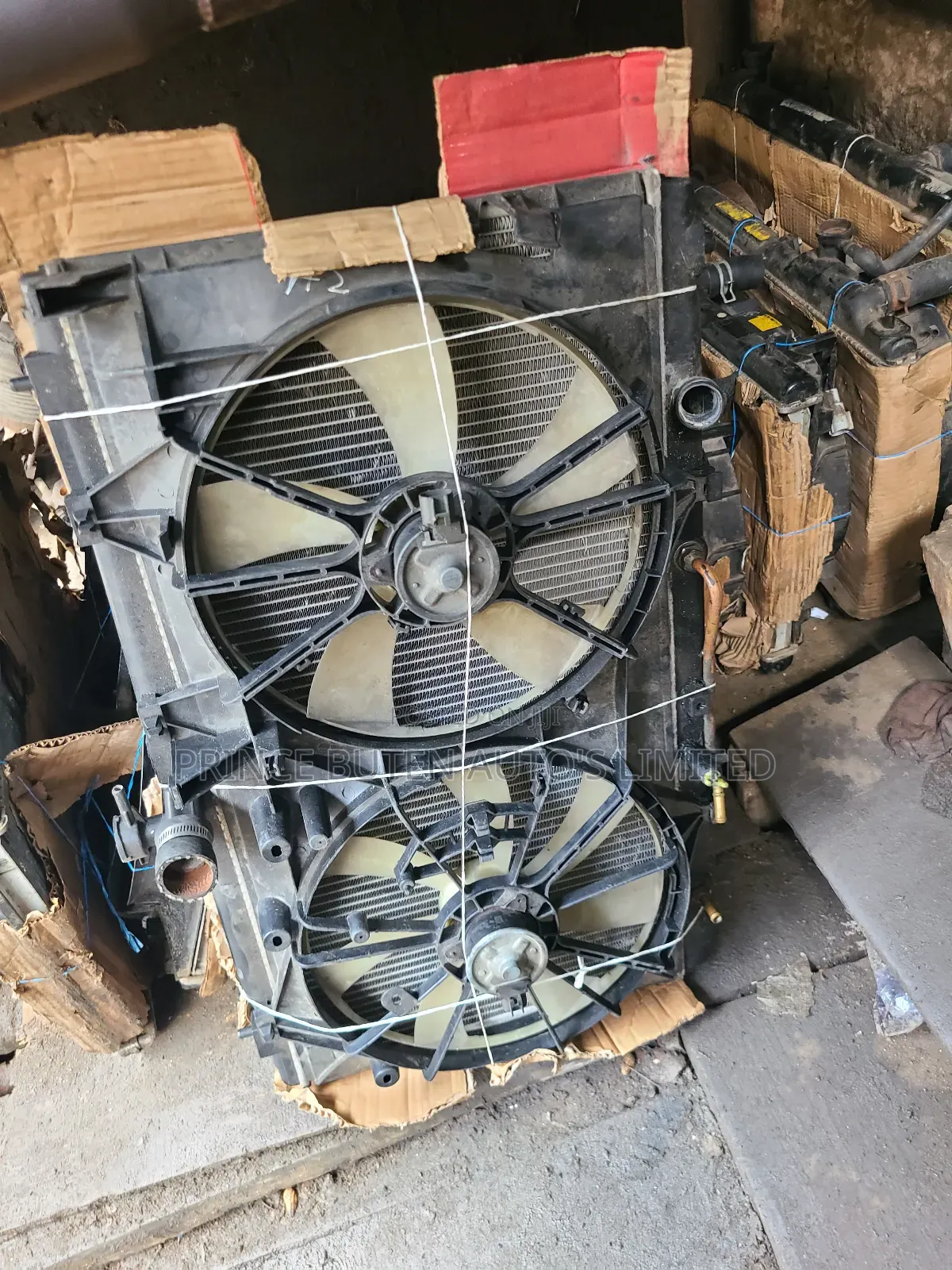Complete Radiator and Fan Camry 2012