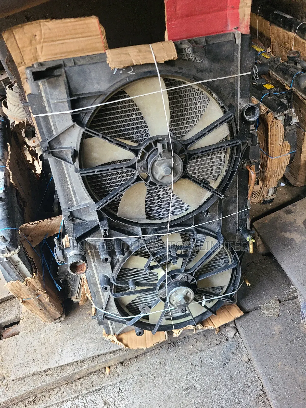 Complete Radiator and Fan Camry 2012