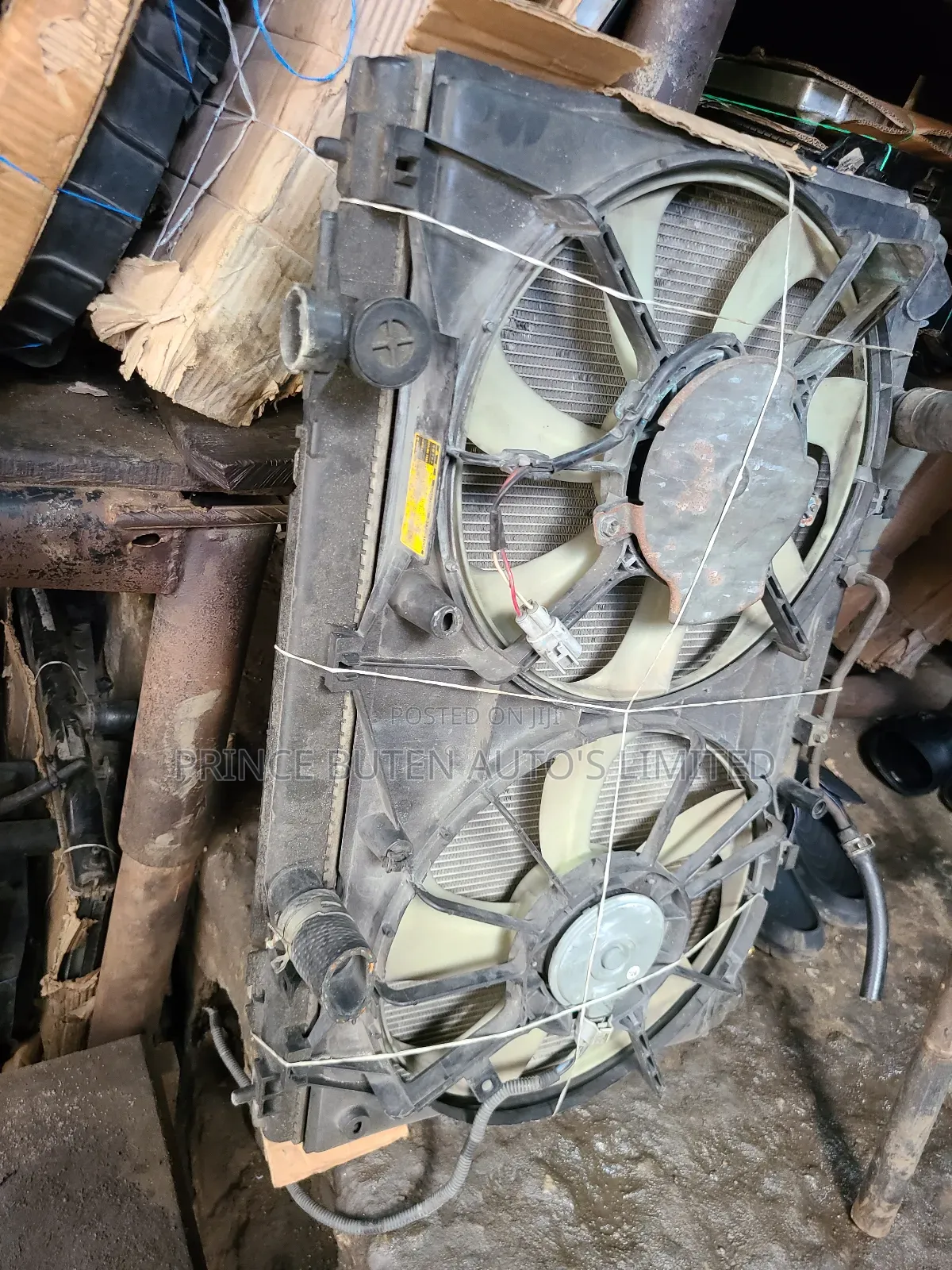Radiator and Fan Camry 2007
