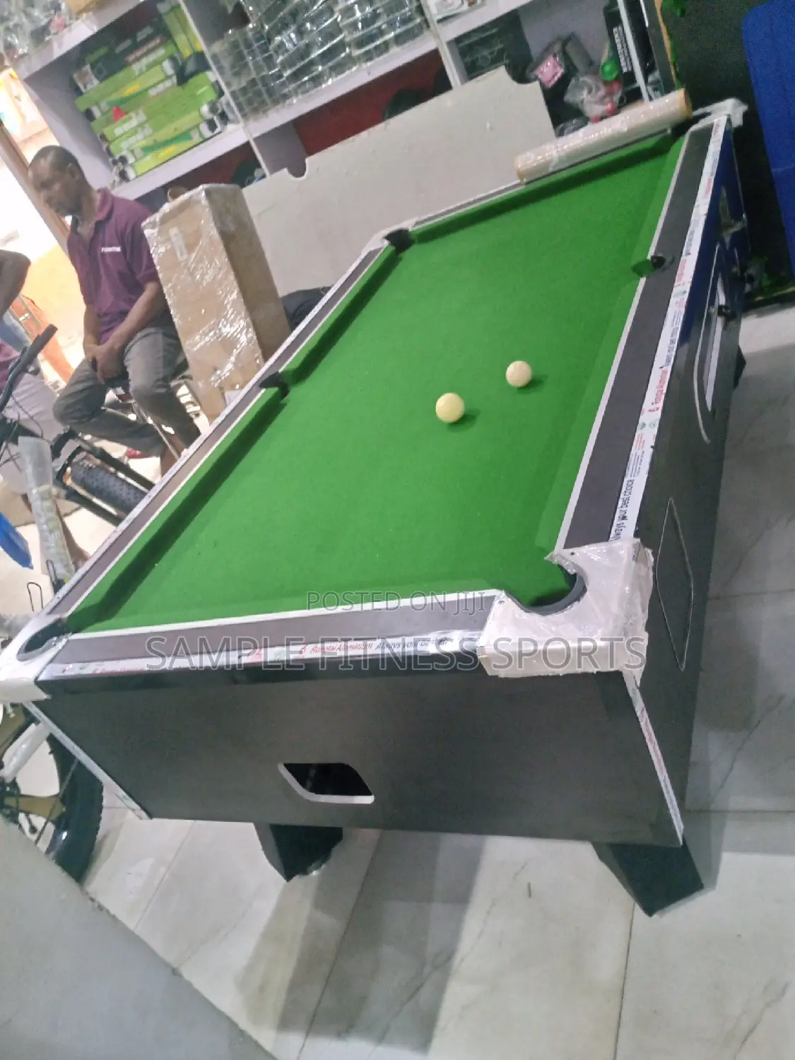 7ft Locally Made Marble Top and Coin Operated