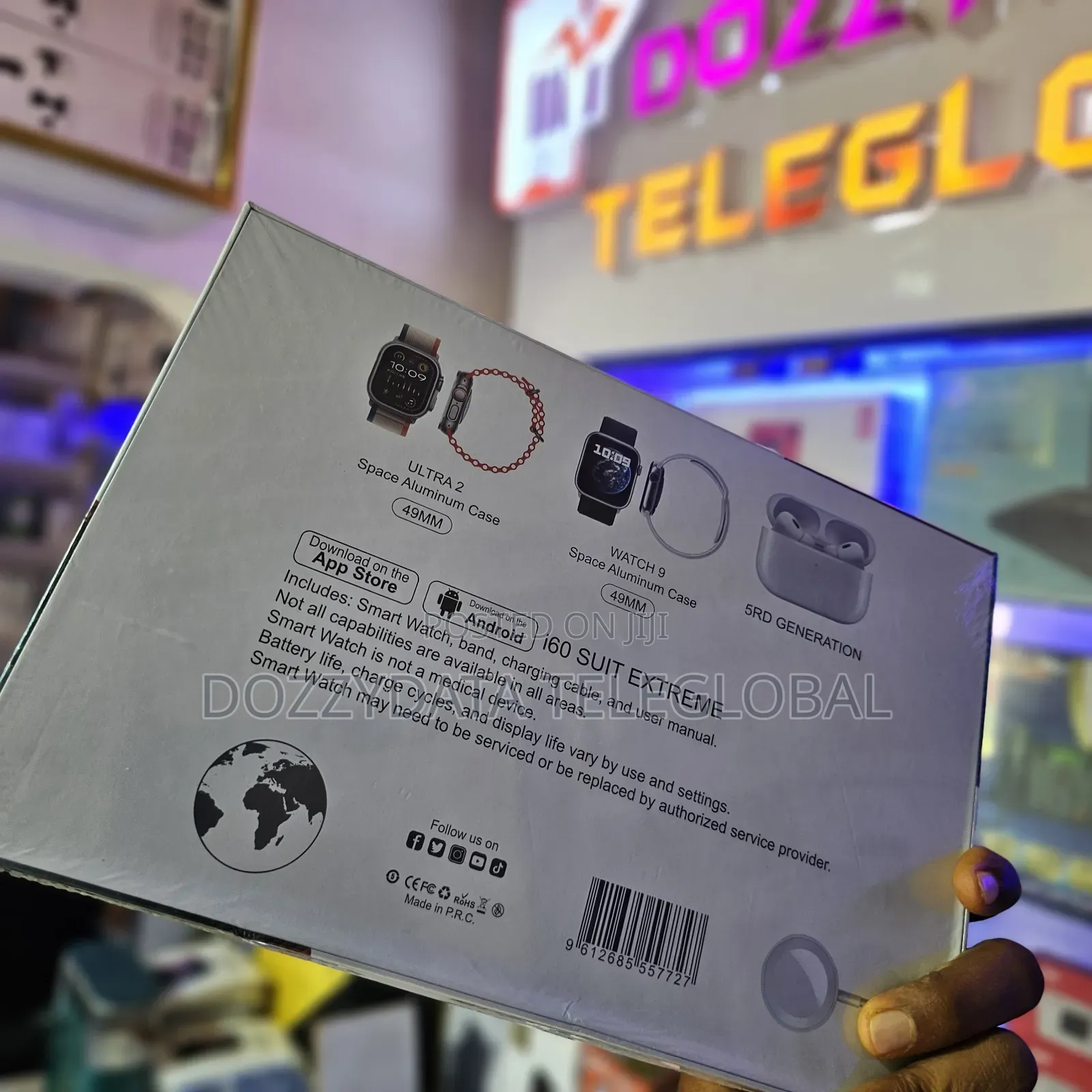 160 Suit Extreme 12 in 1 Set Smart Watch Big 2.3inch HD