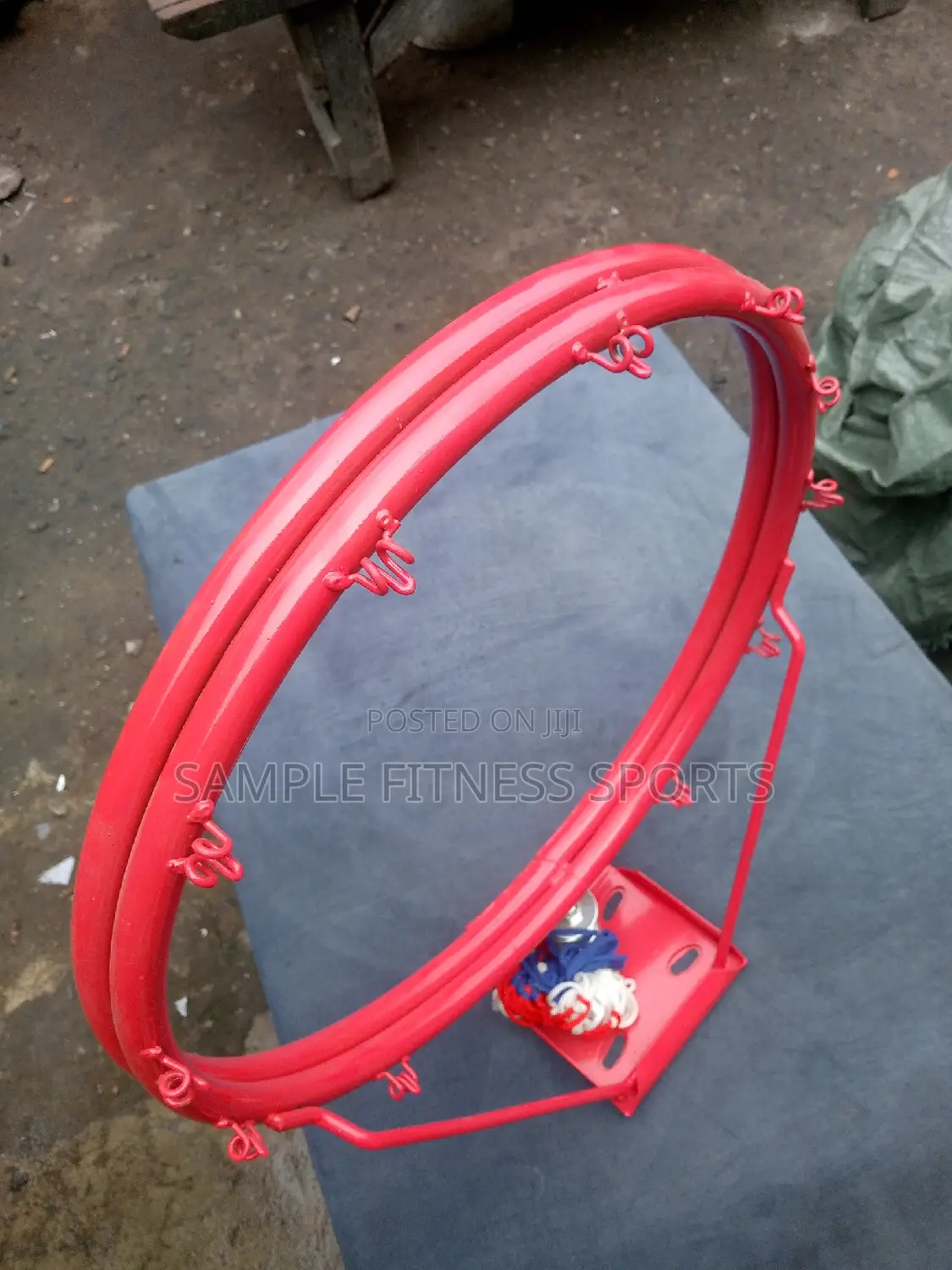 Double Rim Basket Stand