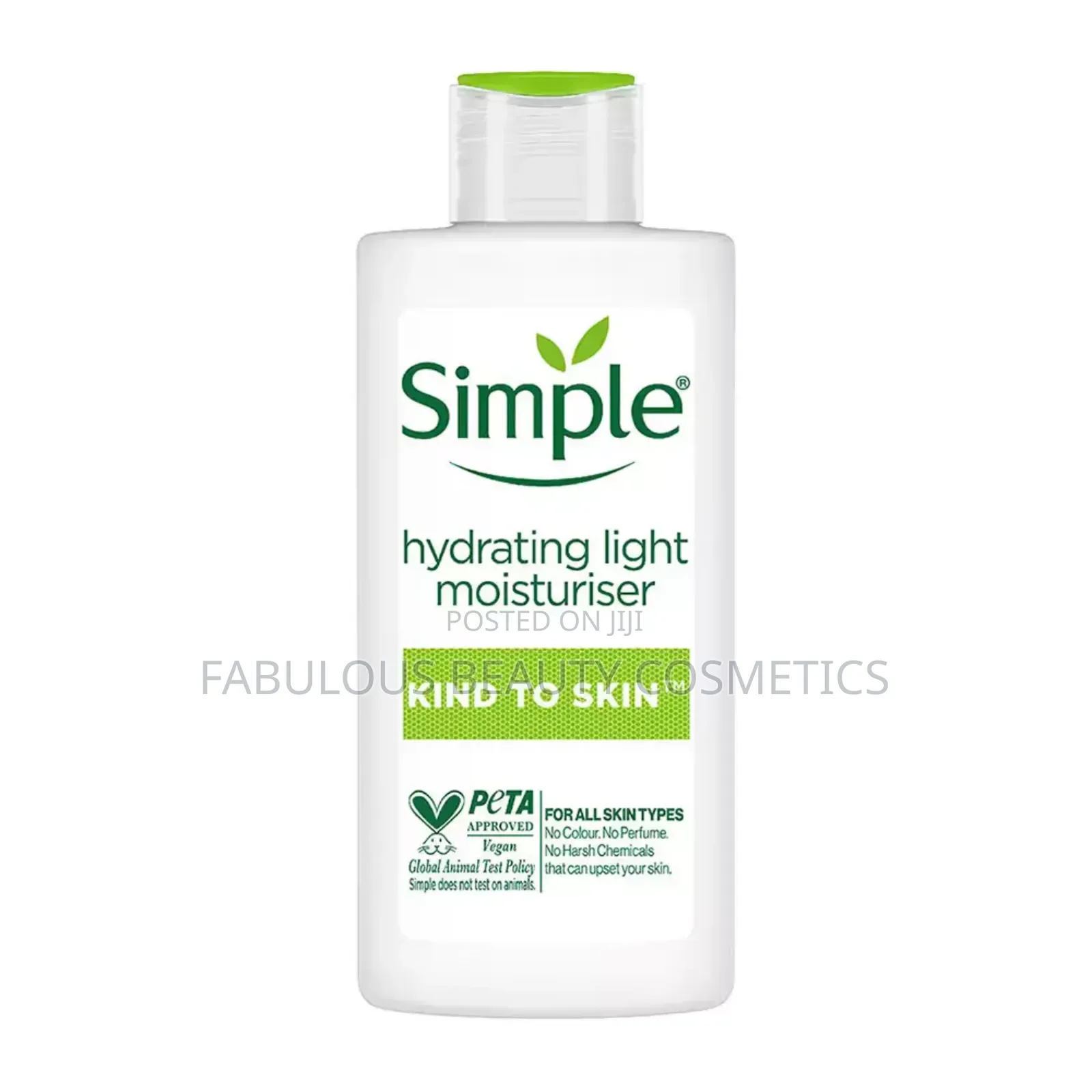 Simple Replenishing Hydrating All Skin Types Moisturizer
