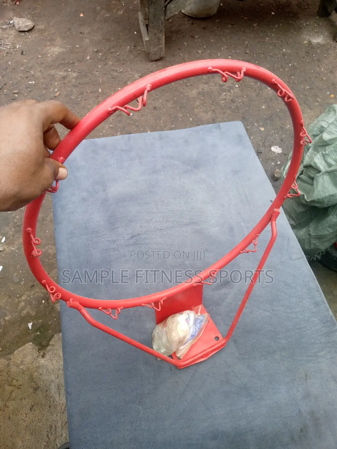 Single Rim Basketball Stand