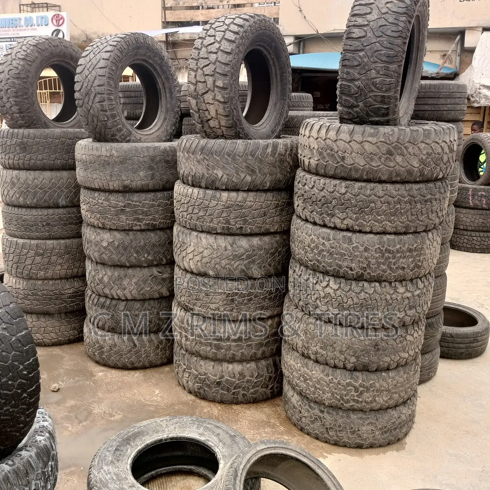 All Size of Tires Is Available
