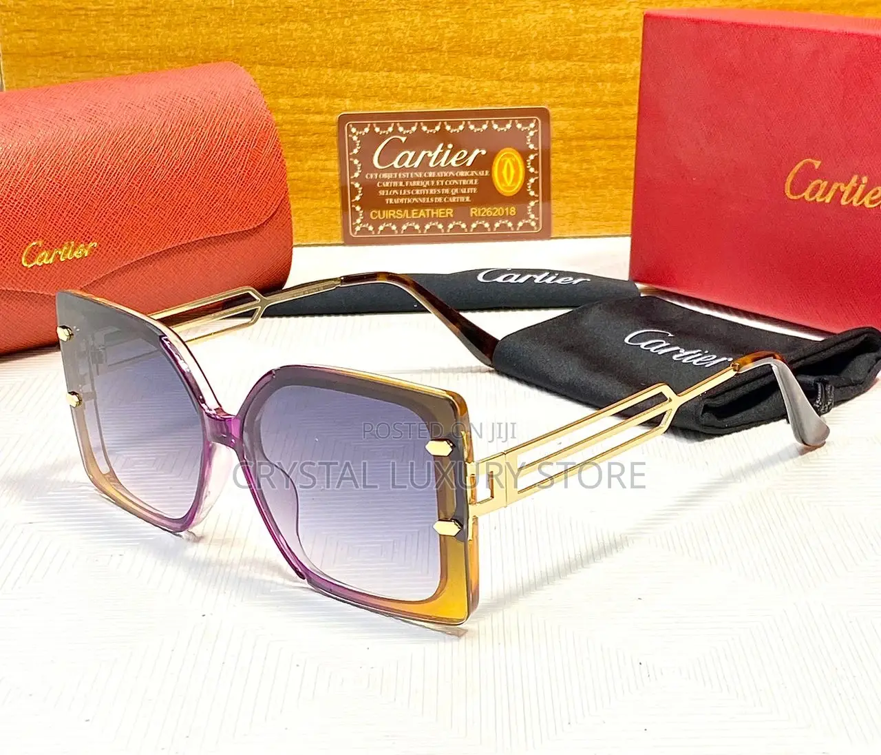 Cartier Quality Luxury Sunglasses