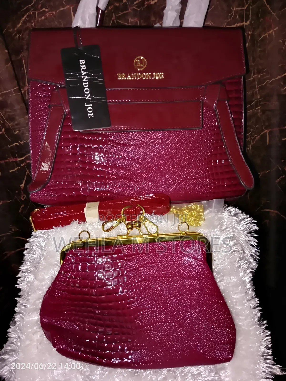 Brandon Joe Top Handle Handbag
