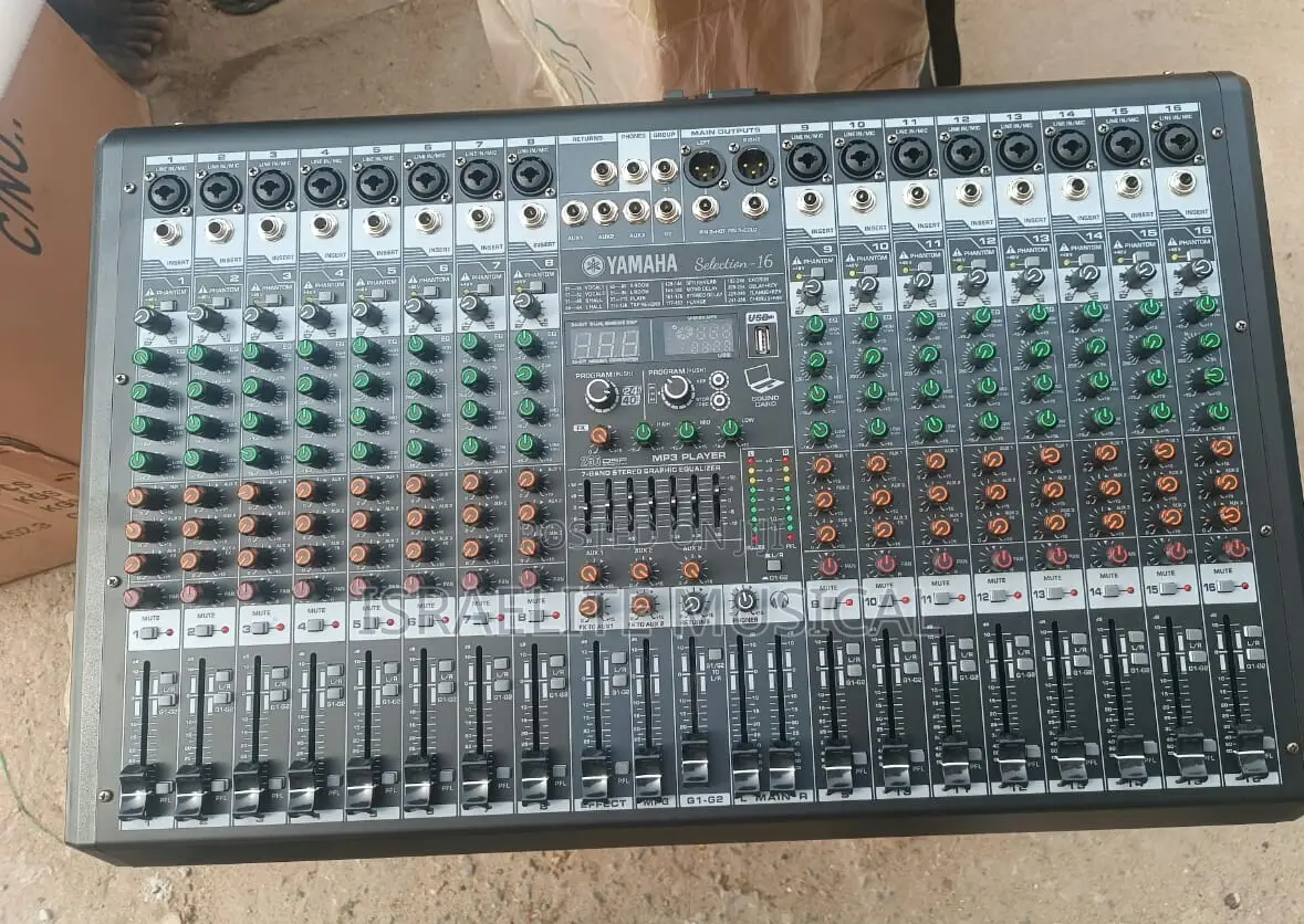 Quality Yamaha 16 Channels Mixer With Usb
