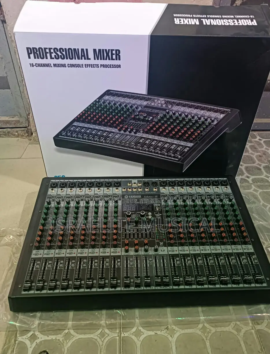 Quality Yamaha 16 Channels Mixer With Usb