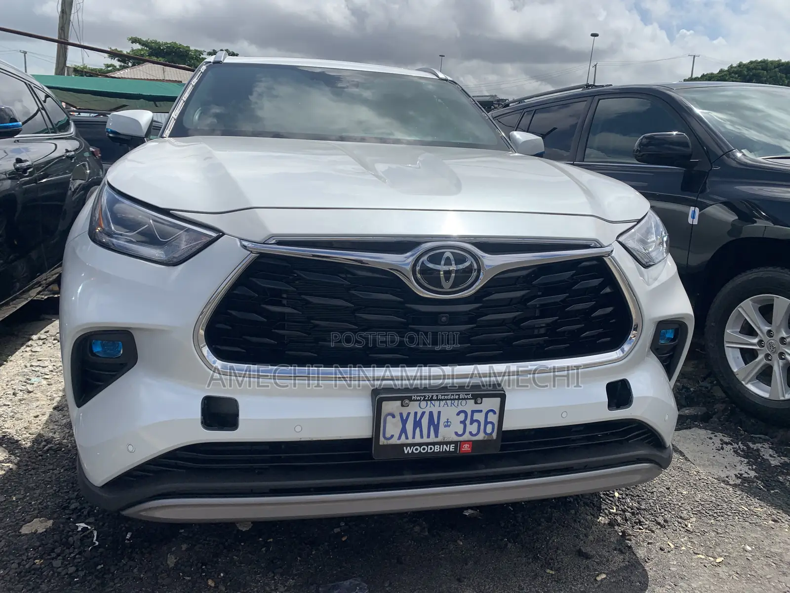 Toyota Highlander Platinum AWD 2023 White