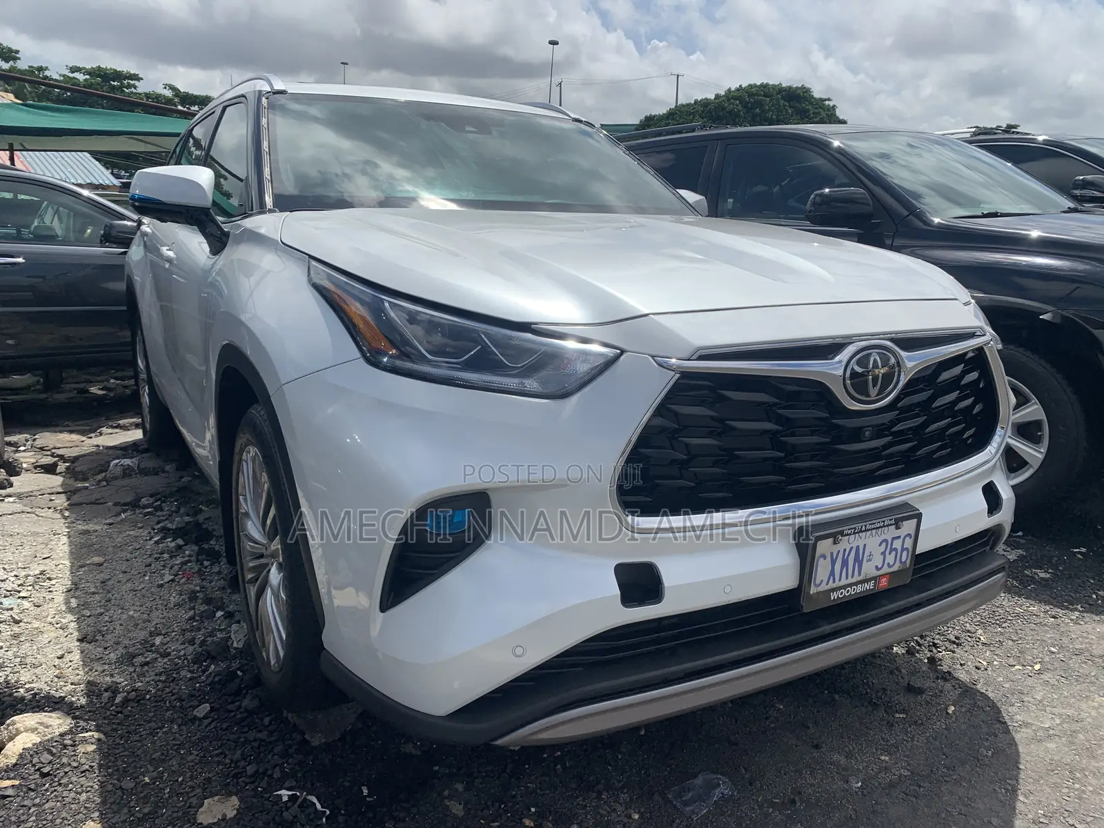 Toyota Highlander Platinum AWD 2023 White