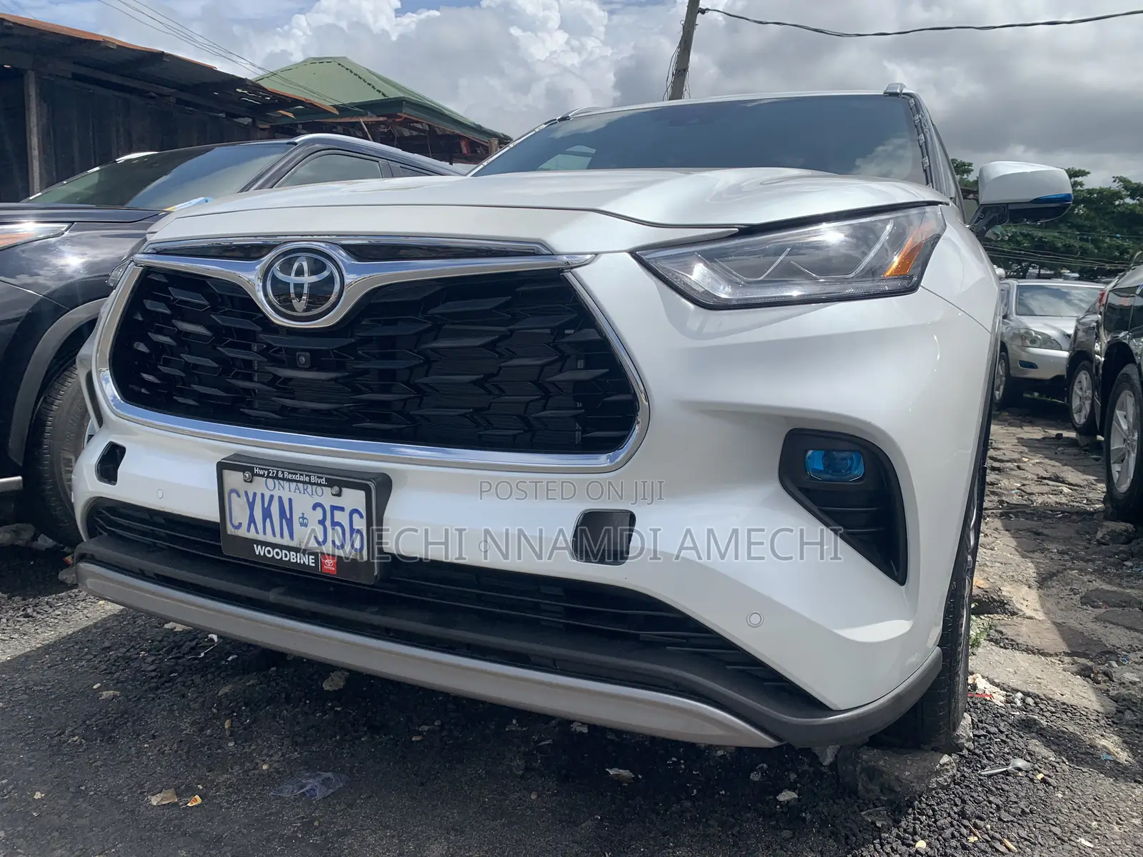 Toyota Highlander Platinum AWD 2023 White