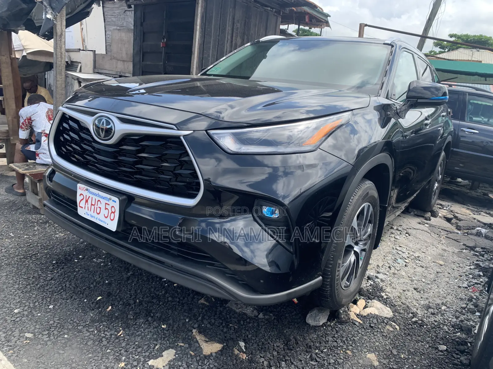Toyota Highlander Limited 2021 Black