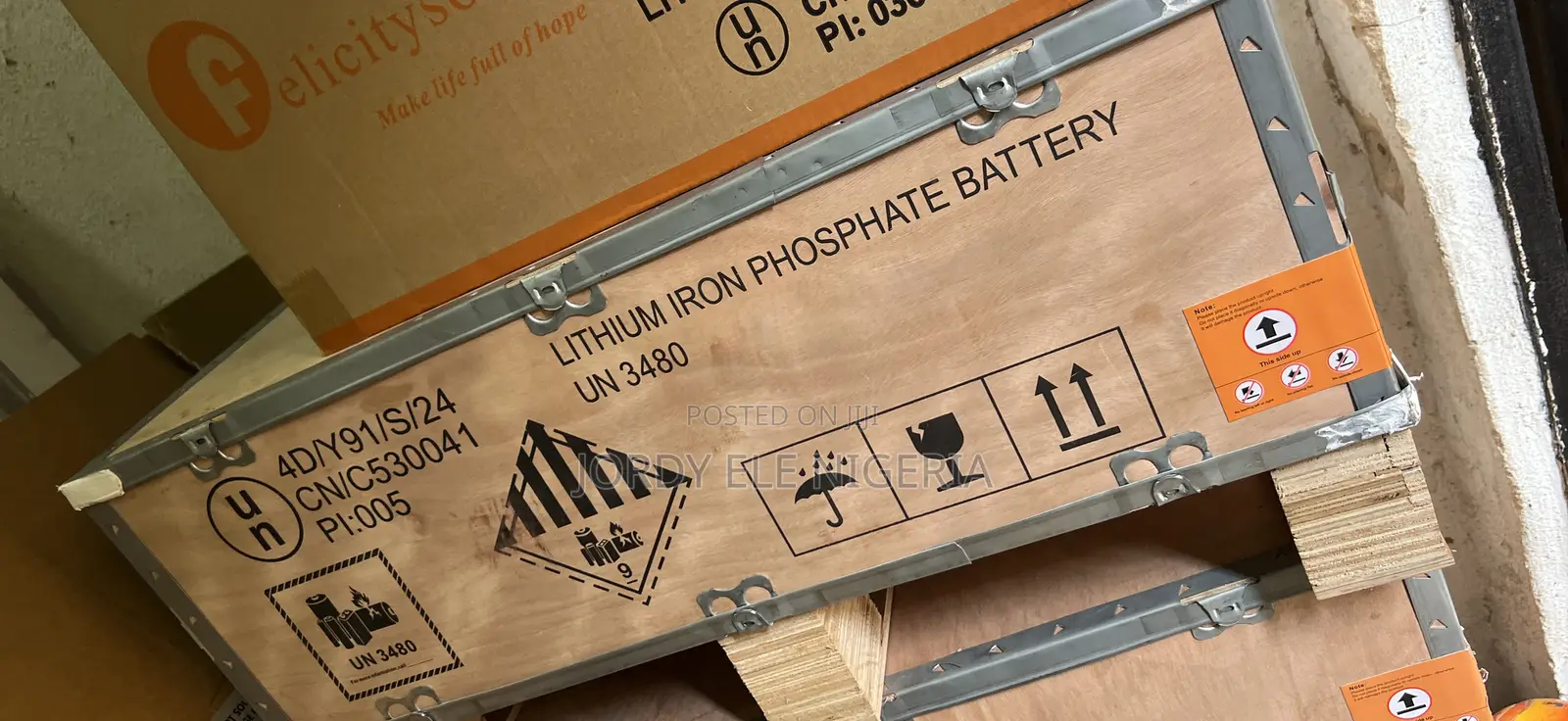 Felicity Lithium Battery 7.2kwh and 51.2V (7.2kw 48V).