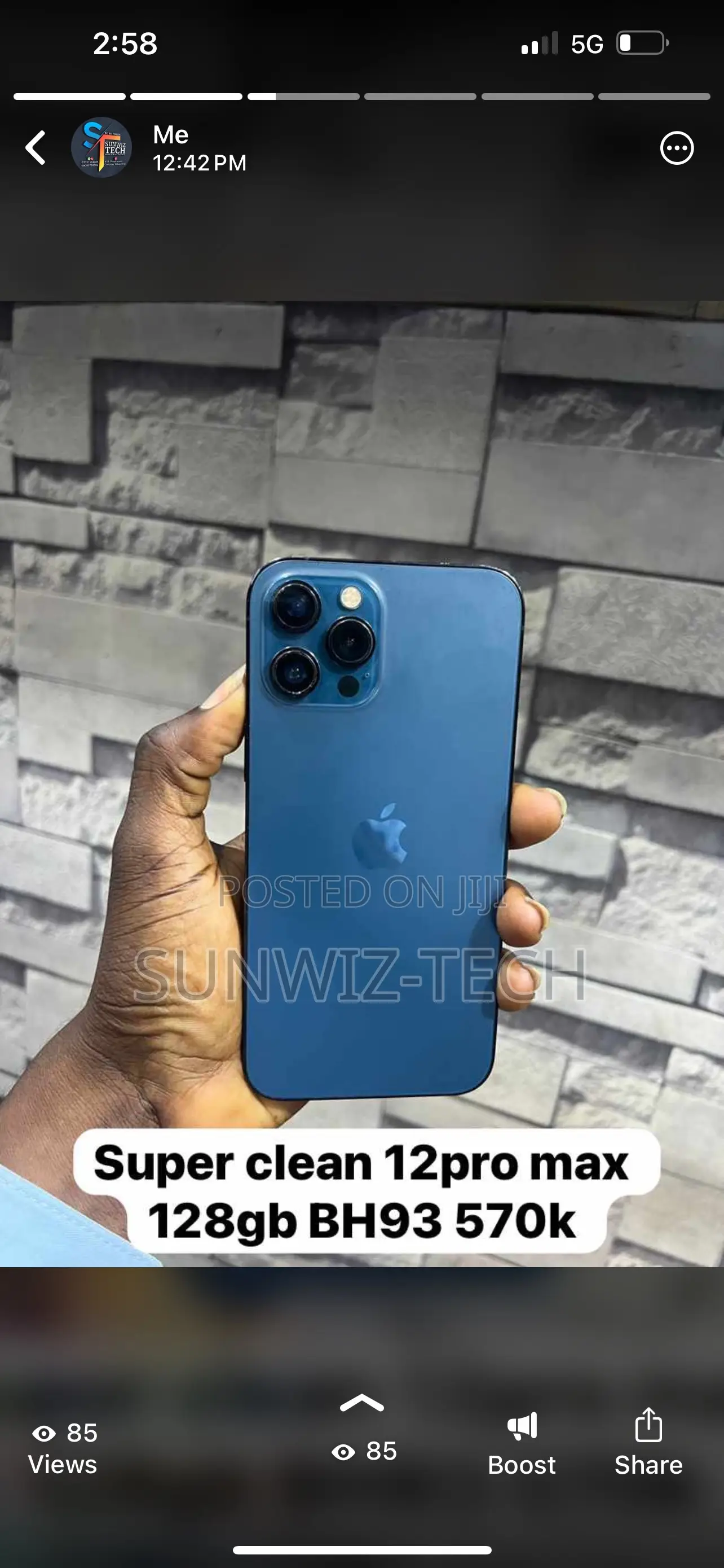 Apple iPhone 12 Pro Max 128 GB Blue