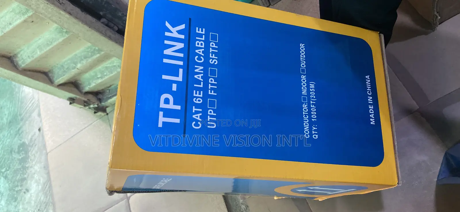 TP -LINK CAT6 Cable 1000fts 305 Meters Networking Cable