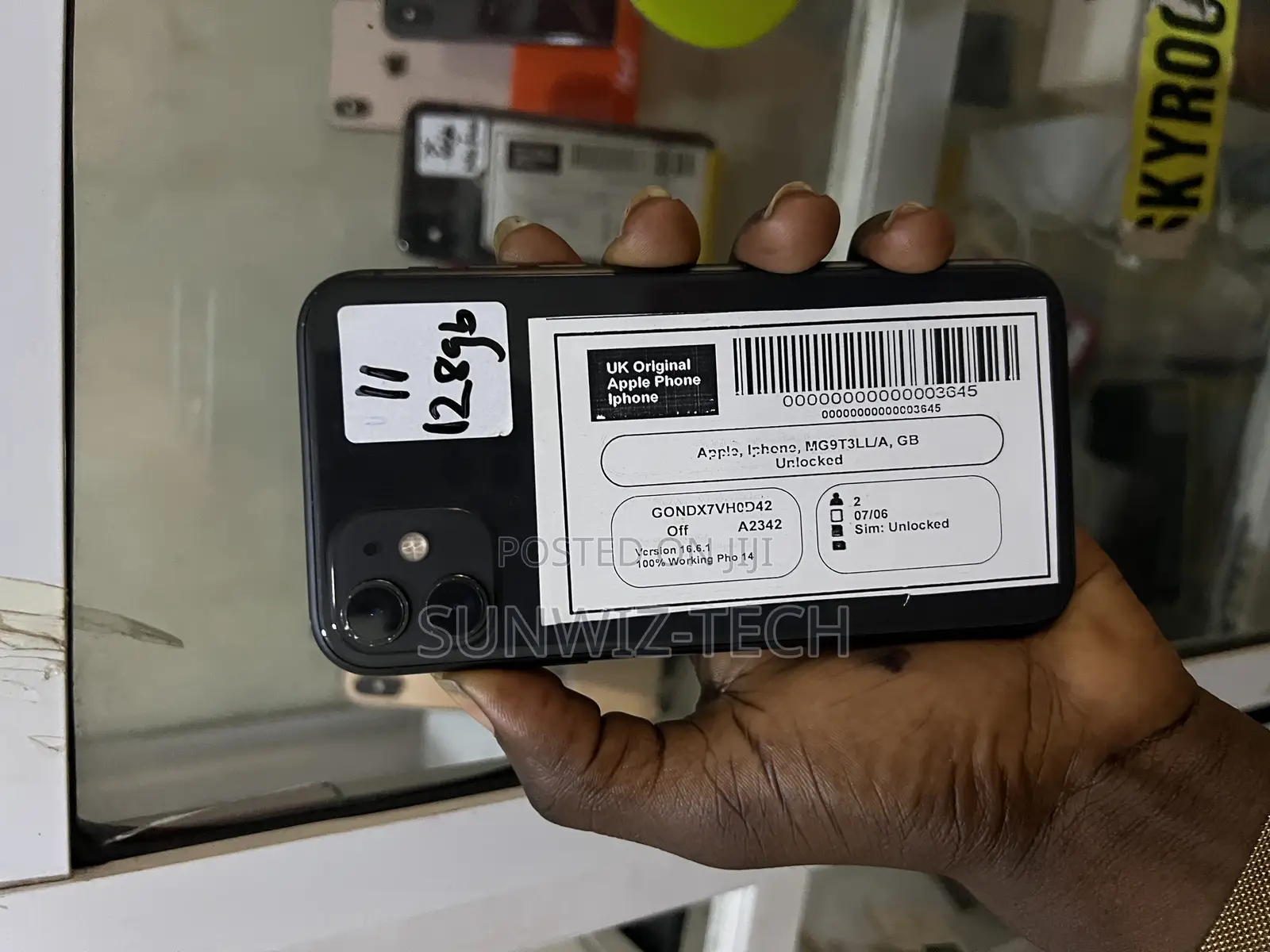 Apple iPhone 11 128 GB Black