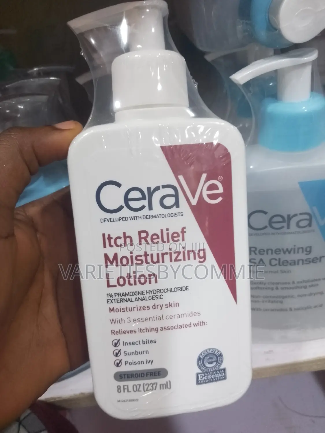 Cerave Itch Relief Moisturizing Lotion