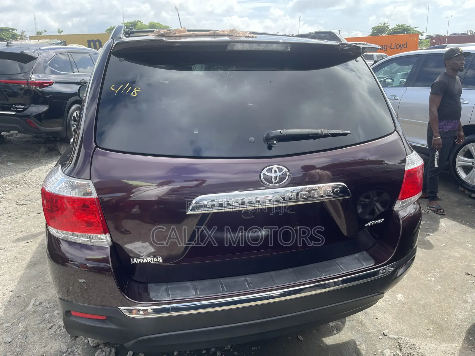 Toyota Highlander 2012 Red