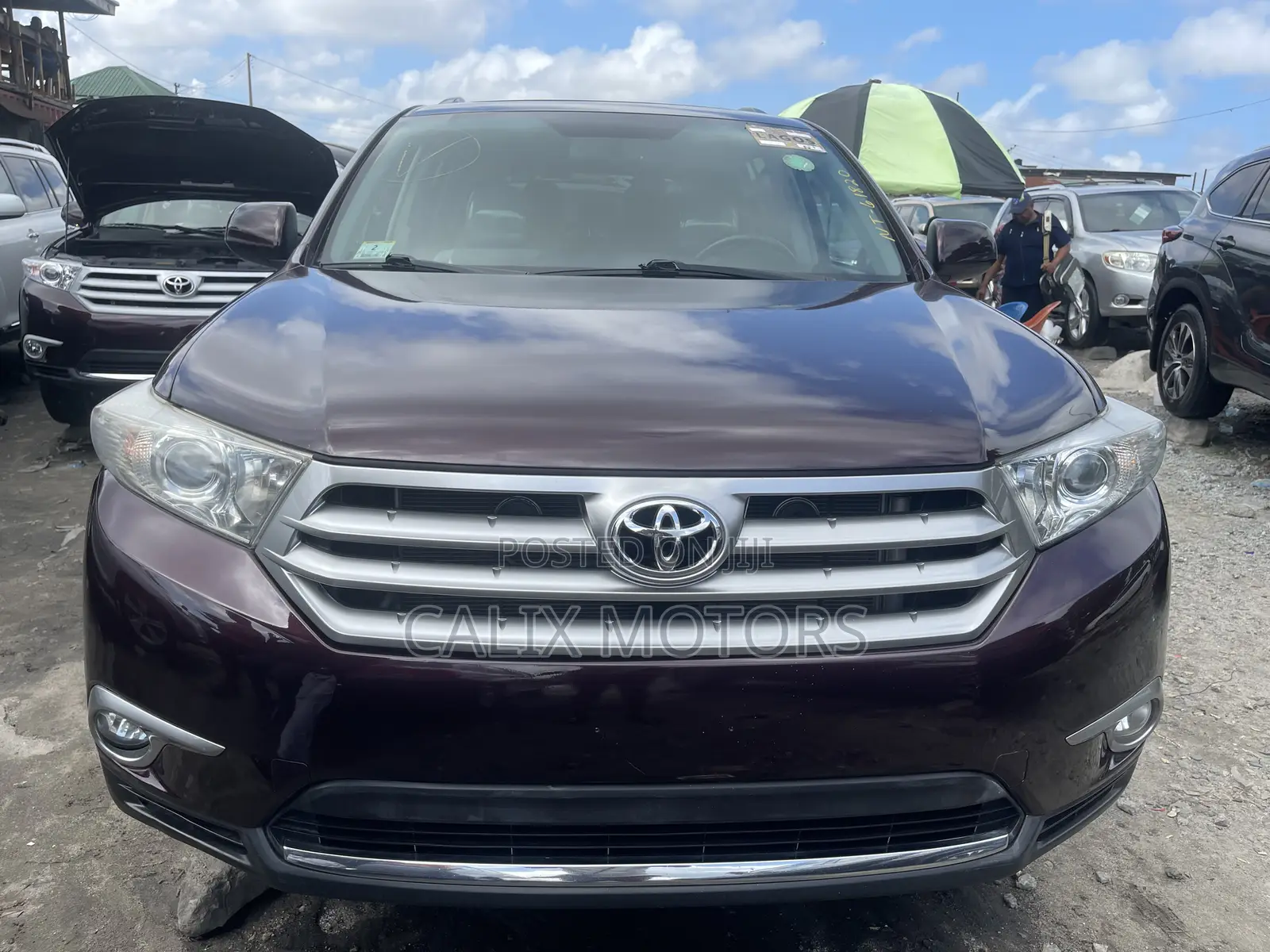 Toyota Highlander 2012 Red