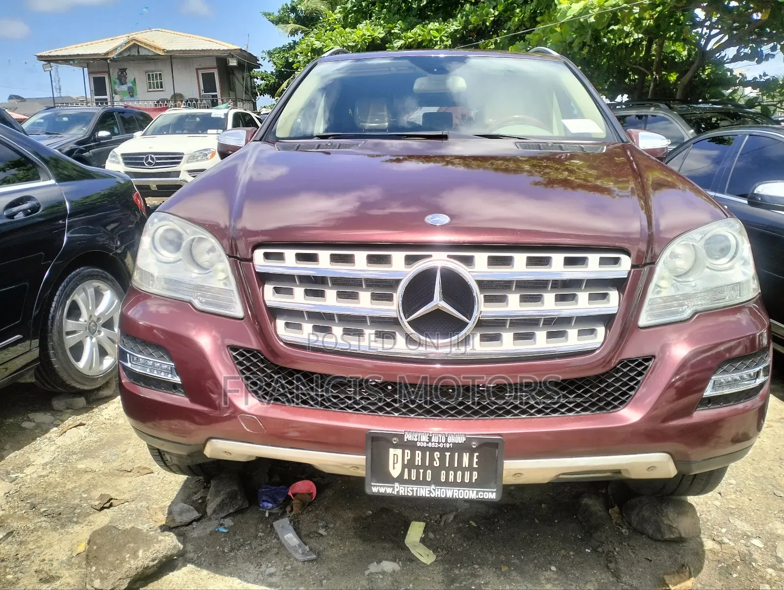 Mercedes-Benz M Class ML 350 4Matic 2010 Burgundy