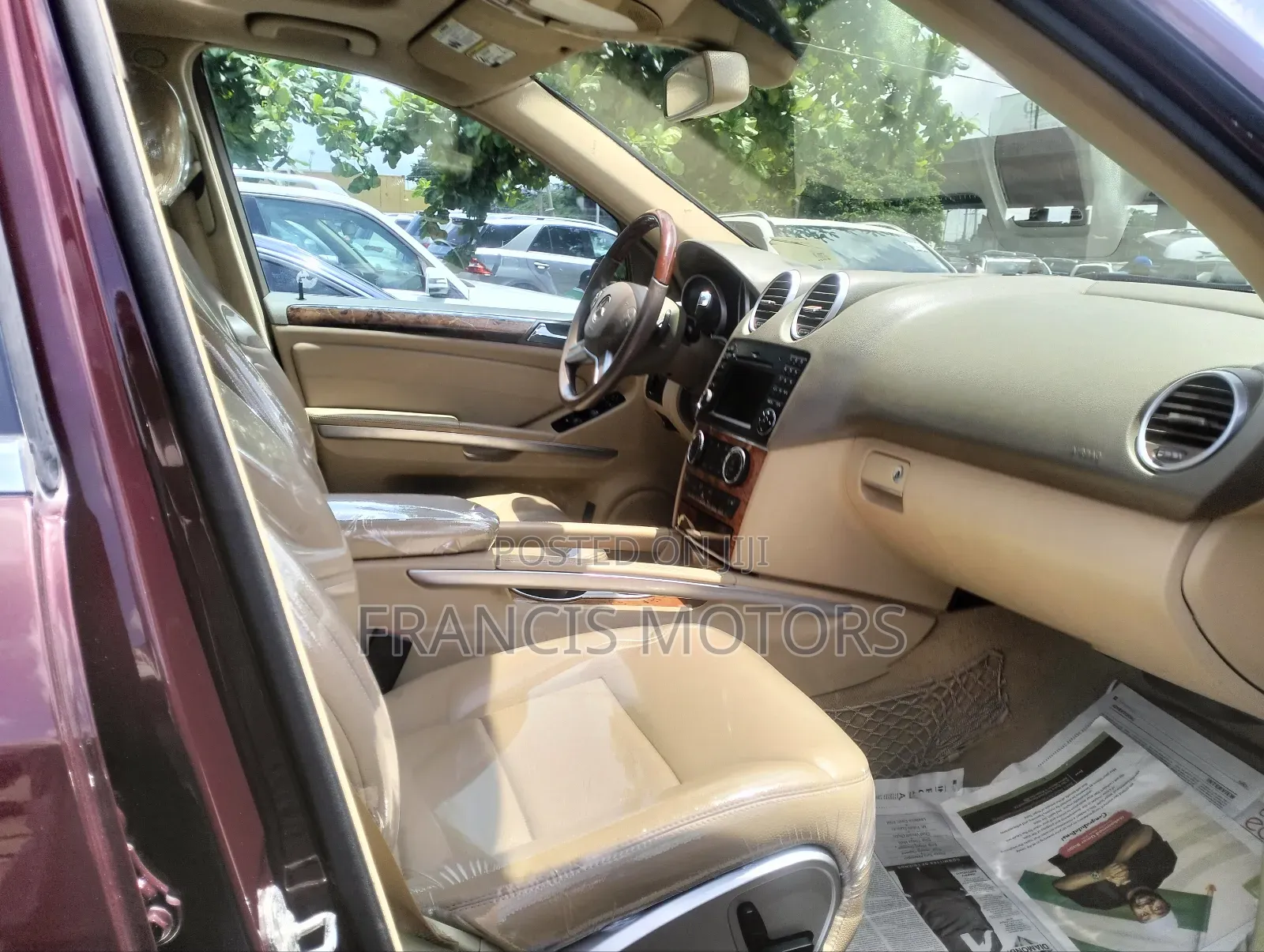 Mercedes-Benz M Class ML 350 4Matic 2010 Burgundy