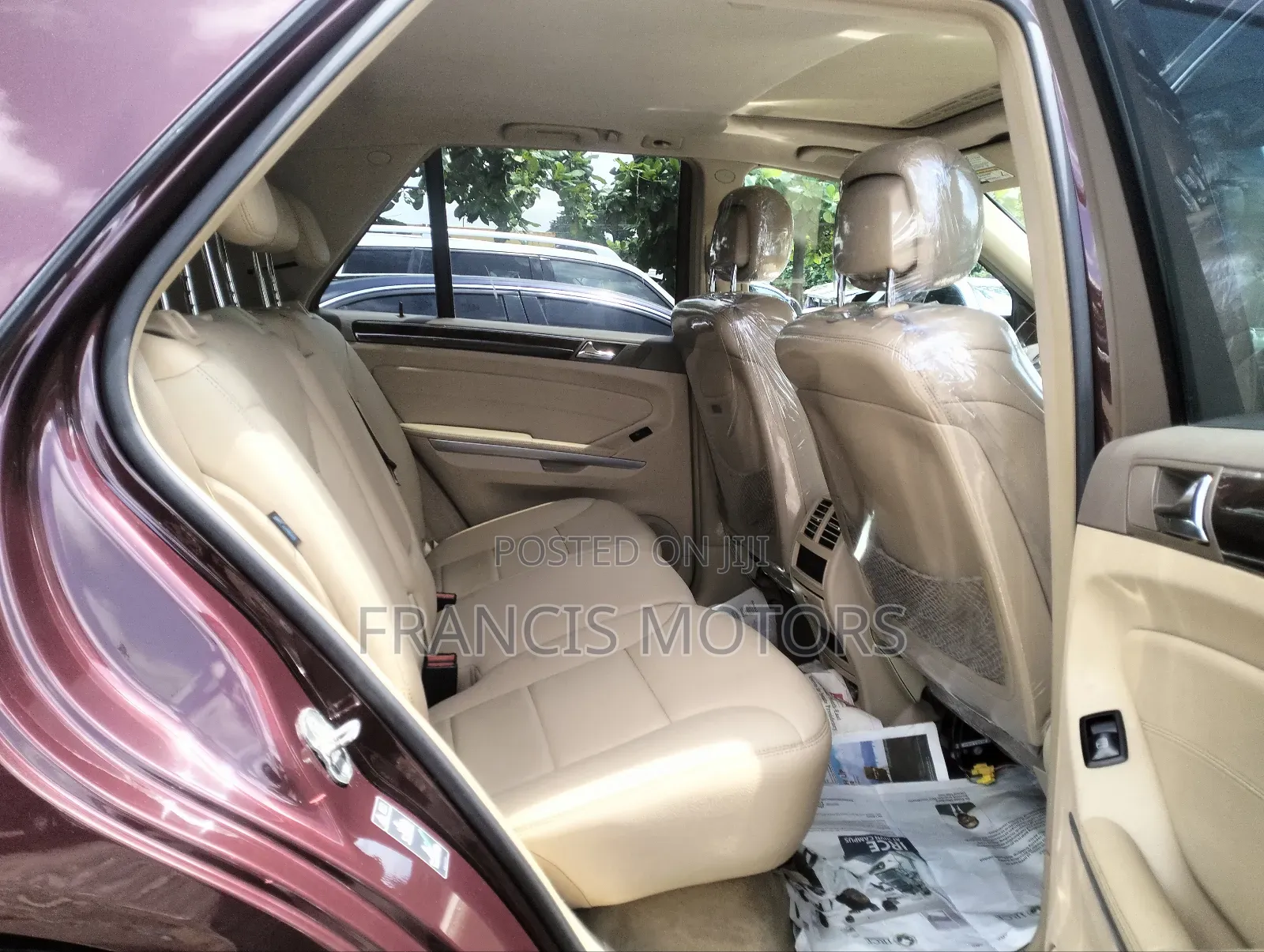 Mercedes-Benz M Class ML 350 4Matic 2010 Burgundy
