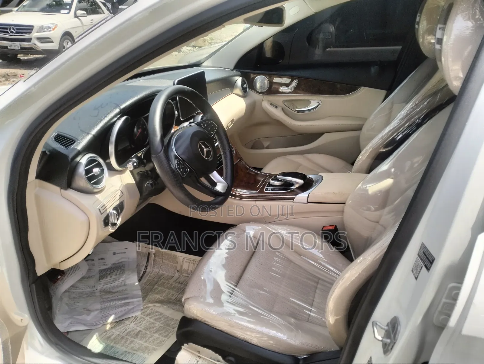 Mercedes-Benz C300 2015 White