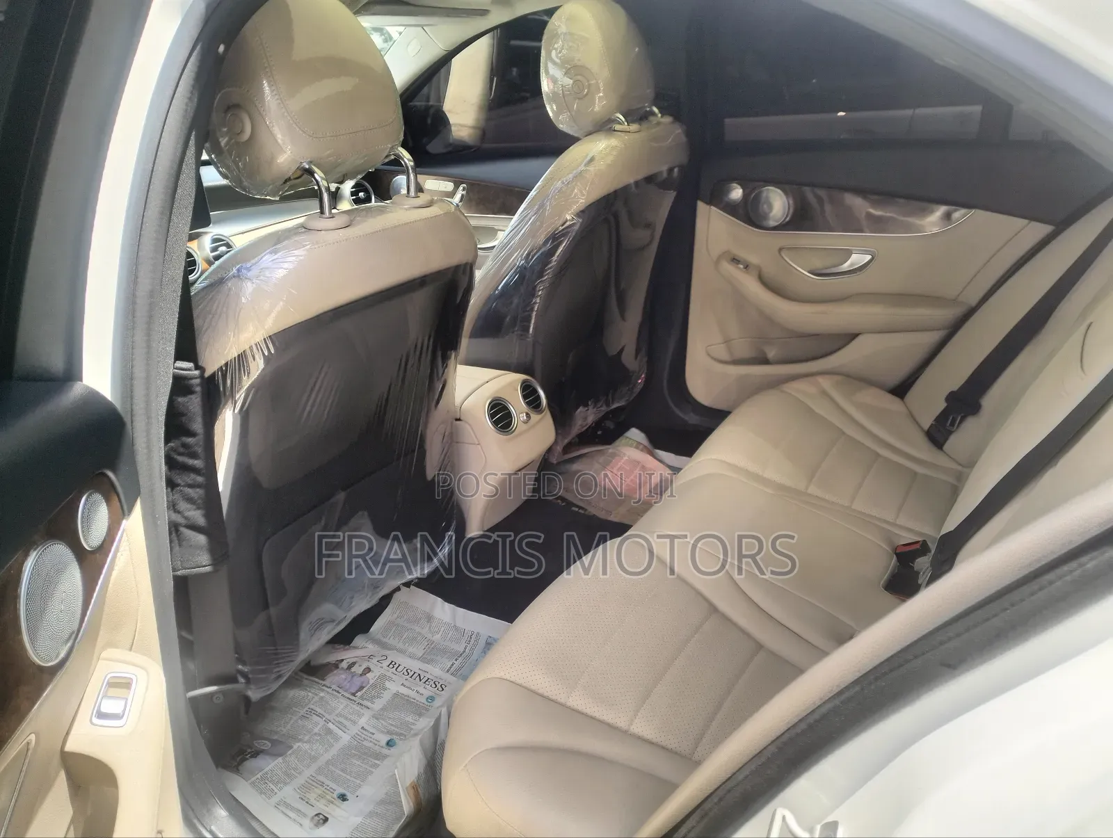 Mercedes-Benz C300 2015 White
